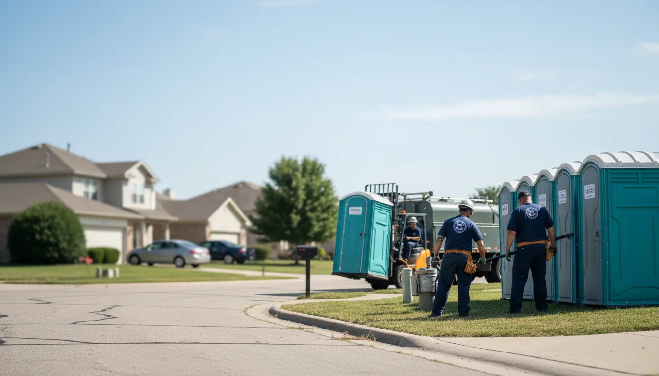 Porta Potty Rental in Dodson, TX near me